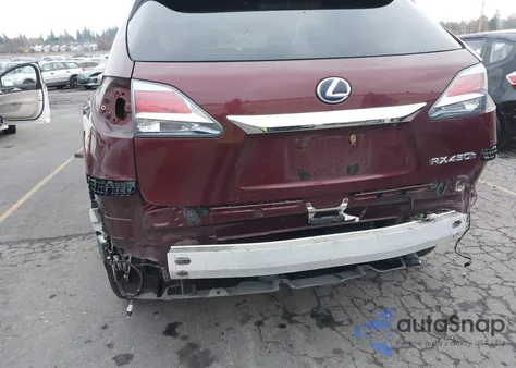 2013 Lexus Rx 450H z USA, uszkodzony, nr VIN JTJBC1BA9D2062483
